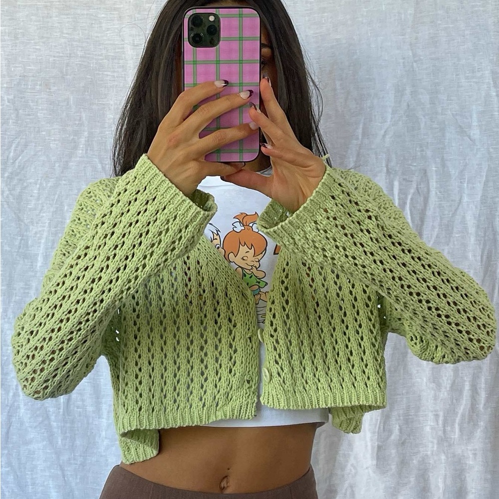 Princess Polly Pastel Green Knitwear